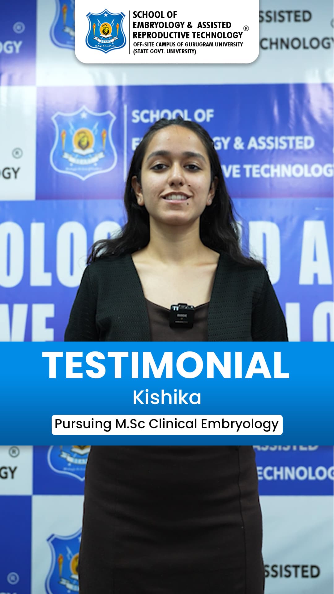 Video testimonial